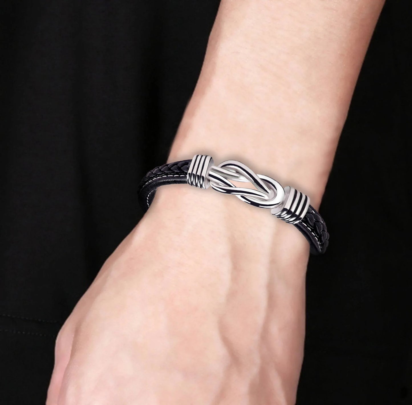 Braided Leather Bracelet