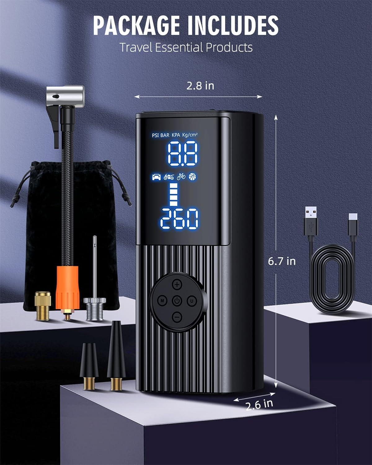 Stay Charged Tire Helper