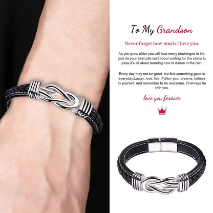 Braided Leather Bracelet